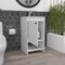 White Bathroom Vanity Cabinet | Multiple Sizes | Elevate Bathroom Decor & Storage